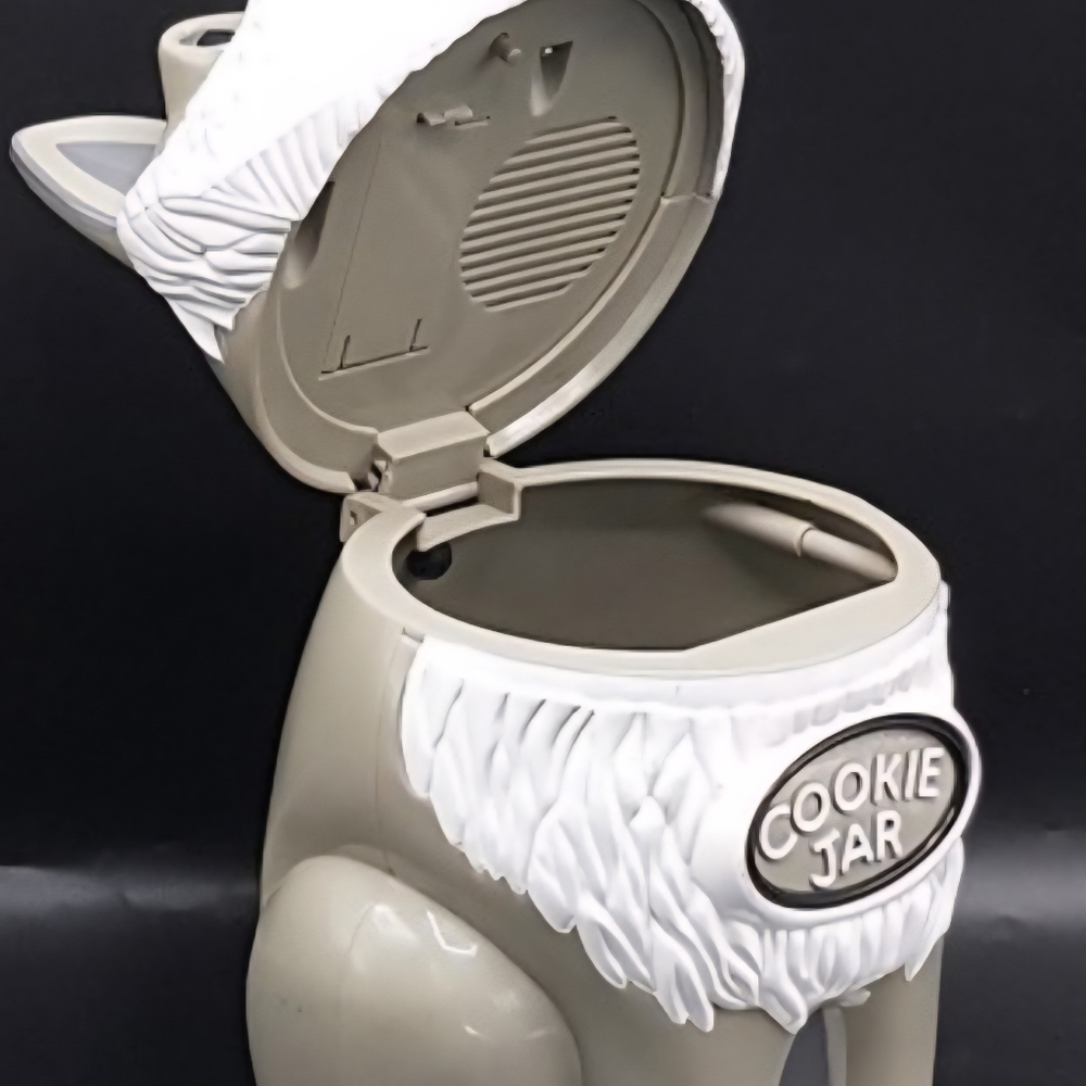 WOLF COOKIE JAR
